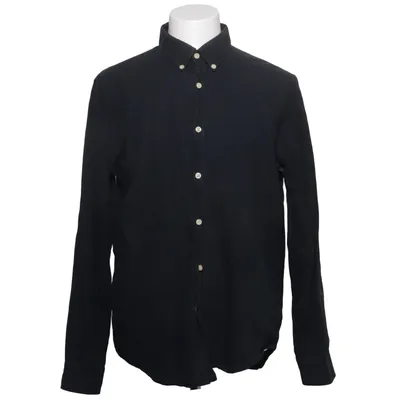 Buttondown-skjorta (Svart) från Velour by Nostalgi Bomull