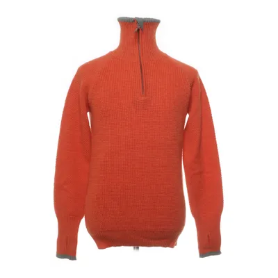 Turtleneck (Orange, Green) from Vikafjell Wool