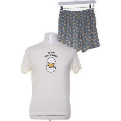 Pyjamas (Blå, Flerfärgad, Vit) från H&M Bomull