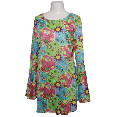 Klänning (Blå, Grön, Rosa) från Crazy Days Polyester