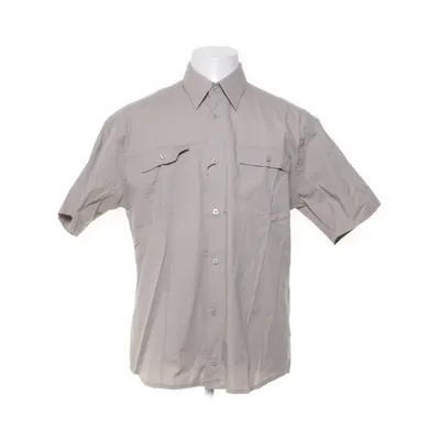 Short sleeve shirt (Beige) from Matinique Cotton, Elastane