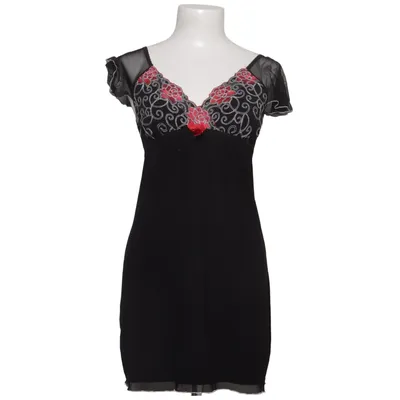 Nachtjapon (Zwart) van Donna Elastaan, Viscose