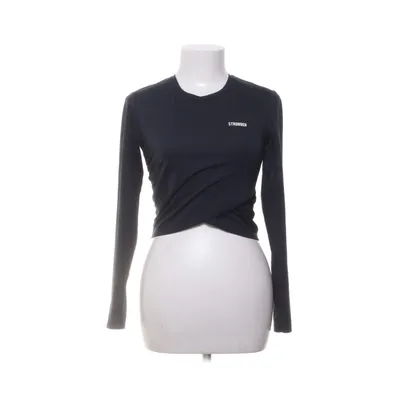 Trainingstop (Zwart) van Stronger Elastaan, Gerecycled polyester