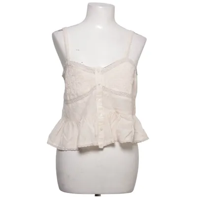 Peplumtopp (Beige) från Zara Bomull, Viskos