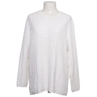 Sweater (White) from Faber Acrylic, Cotton