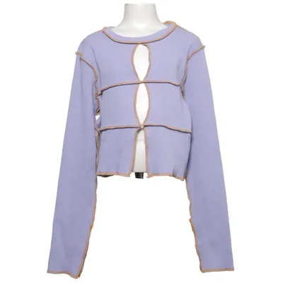 Crop top (Lilla) fra The Ragged Priest Bomuld, Elastan