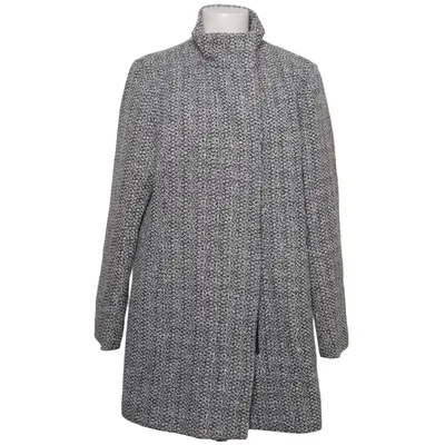Manteau (Noir, Blanc) de Cappuccini Acrylique, Polyester, Laine