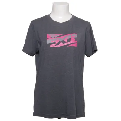 T-shirt (Grå, Rosa) från FXR Bomull, Polyester