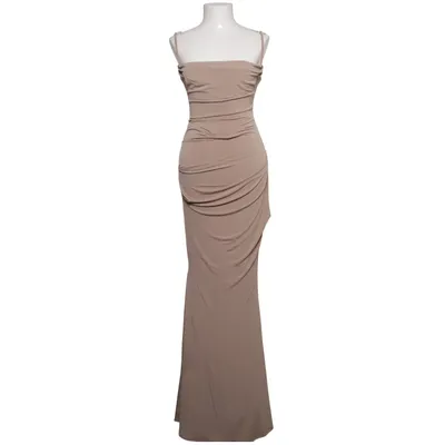 Maxi dress (Brown) from House of CB Elastane, Polyester