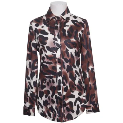 Blouse (Bruin, Zwart, Wit) van JS Millenium Polyester