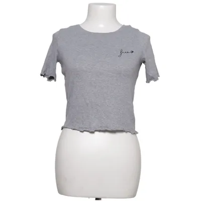 T-shirt (Gris) de Tally Weijl Coton, Élasthane, Viscose
