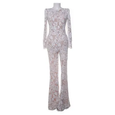 Jumpsuit (Wit) van Nadine Merabi Polyester