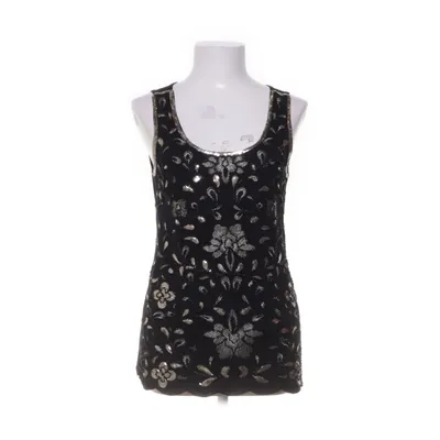Tank Top (Black, Gold) from Maner Polyester