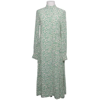 Dress (Green, Beige) from Ganni Viscose