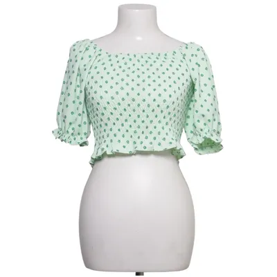 Crop Top (Grün, Weiß) von Grunt Polyester