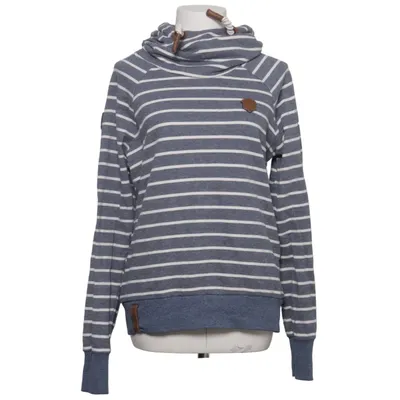 Sweat à capuche (Bleu, Blanc) de Naketano Coton, Polyester