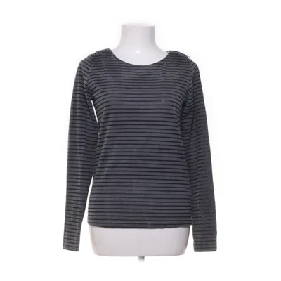 Långärmad t-shirt (Grå, Svart) från Garcia Jeans Bomull, Metallfiber, Polyester