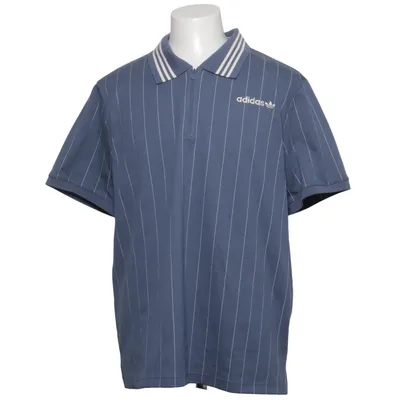 Polo (Bleu) de Adidas Originals Coton, Élasthane, Polyester recyclé