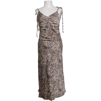 Långklänning (Beige, Svart, Flerfärgad) från Elli White Polyester
