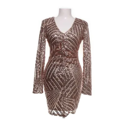 Cocktailjurk (Beige, Meerkleurig) van Boohoo Polyester