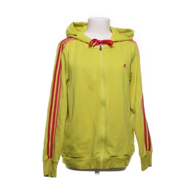 Huvtröja (Gul, Rosa) från Adidas Bomull, Polyester