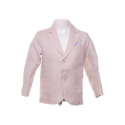 Blazer (Beige) from Children Salon Cotton, Linen