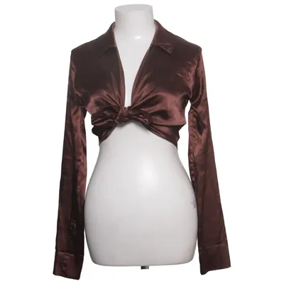Crop top (Bruin) van NLY One Elastaan, Polyester
