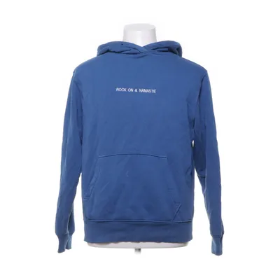Hoodie (Blue) from Rock On & Namaste Organic cotton, Recycled polyester