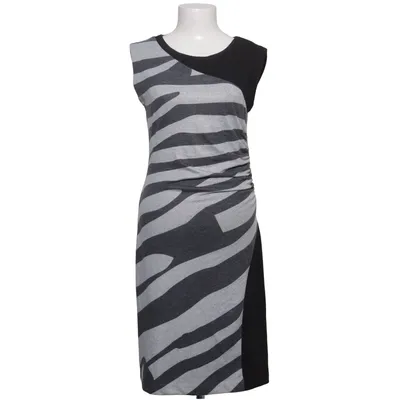 Jurk (Zwart, Grijs) van Norah Elastaan, Polyester