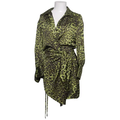 Omlottklänning (Gul, Svart) från Vicolo Polyester
