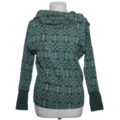 Hoodie (Green, Blue) from Guru Shop Elastane, Organic cotton