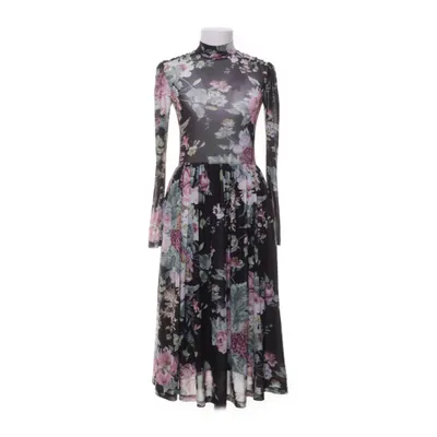Maxikjole (Sort, Flerfarvet) fra Bik Bok Elastan, Polyester