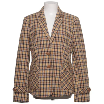 Blazer (Gul, Brun, Sort) fra Strenesse Gabriele Strehle Acetat, Cupro, Polyamid, Uld