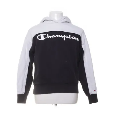 Capuchon sweater (Wit, Zwart) van Champion Katoen, Polyester