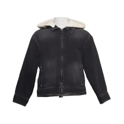 Fodrad jeansjacka (Grå, Vit) från Zara Bomull, Polyester