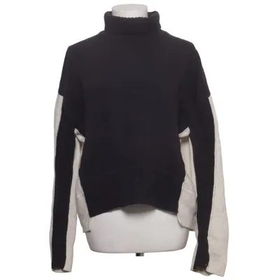 Rollkragenpullover (Blau, Mehrfarbig) von H&M Studio Wolle