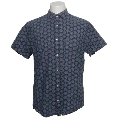 Short sleeve shirt (Blue) from Premium by Jack & Jones Cotton, Linen