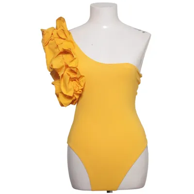 Maillot de bain une pièce (Jaune) de Zara Polyamide