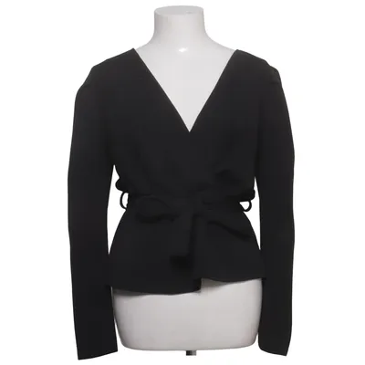 Blouse portefeuille (Noir) de Sisters Point Élasthane, Polyester