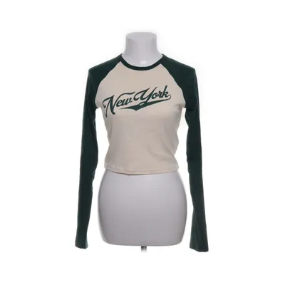 Baseballtröja (Grön, Beige) från Pull & Bear Bomull