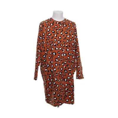 Jurk (Bruin, Zwart, Wit) van Lollys Laundry Katoen, Polyester