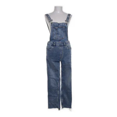 Dungarees (Blue) from Divided by H&M Elastane, Cotton