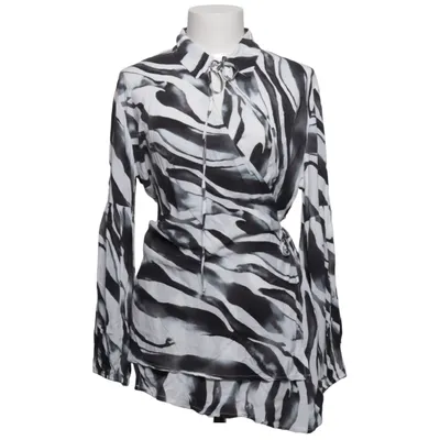 Bluse (Sort, Hvid) fra Sexy Woman Viscose
