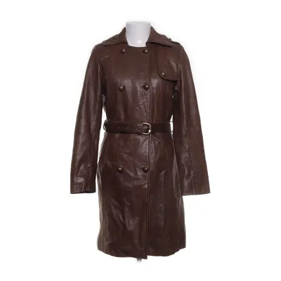 Läderkappa (Brun) från Rock'n Blue Polyester, Skinn