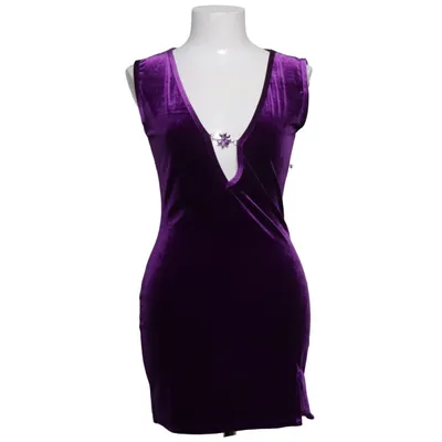 Klänning (Lila) från Cottelli Collection Elastan, Polyester