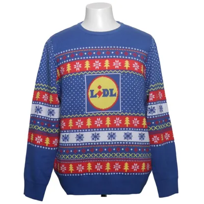 Jultröja (Blå, Flerfärgad) från Lidl Akryl