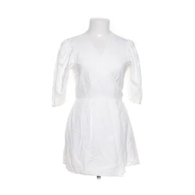Wrap dress (White) from Indian Emporium Cotton