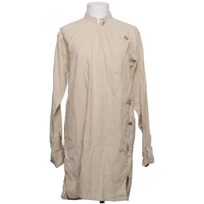 Skjortekjole (Beige) fra Fantazia Bomuld