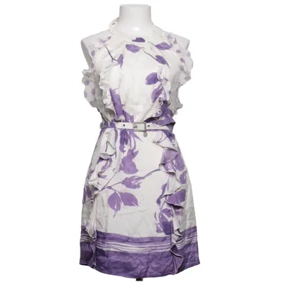 Dress (White, Purple) from Patrizia Pepe Nylon, Silk, Viscose