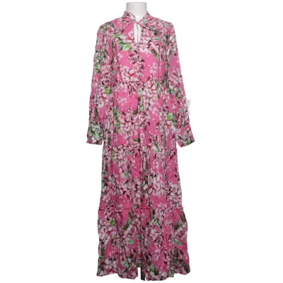 Maxi jurk (Roze, Groen, Wit) van Mrs & Hugs Katoen, Linnen